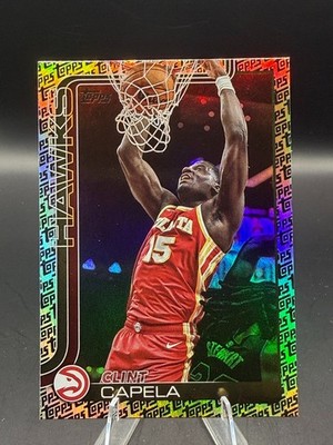 Clint Capela 2025-26 Topps Logo Foil Fanatics Exclusive Hawks