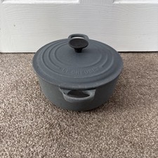 Casseruola rotonda Le Creuset in ghisa 20 cm grigio opaco
