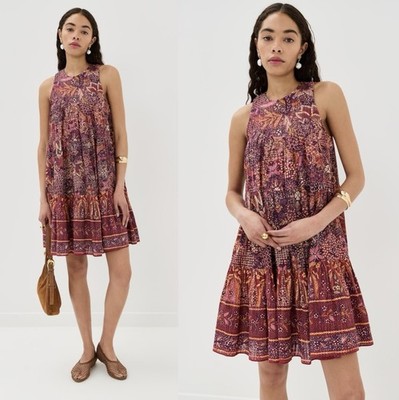 Ulla Johnson Mari Mini Dress Odessa 4 6 NWT Lightweight Floral
