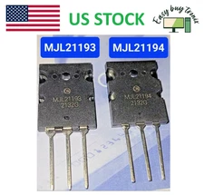 2Pair 4PCS GENUINE ONSEMI MJL21193 MJL21194 TRANSISTOR USA STOCK