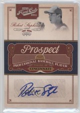 2011 Playoff Prime Cuts Century Silver 67/99 Robert Stephenson #RS Auto 1p5