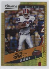 2021 Classics H2 Premium Edition Gold Timeless Tributes 49/99 Andre Reed 10ps