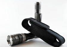 Premium Covered Pouch for Flashlights (Jetbeam, Streamlight, Fenix and more)