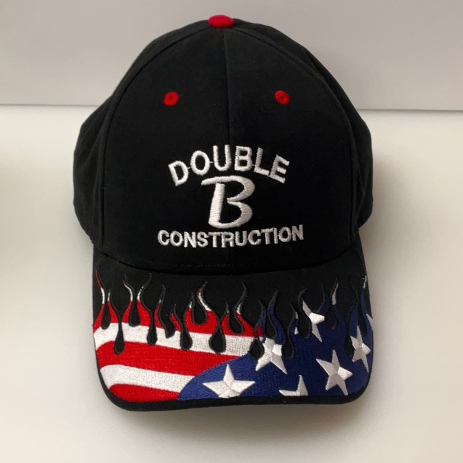 OTTO Hat Adjustable Baseball Cap Flames Flags Sta… - image 2