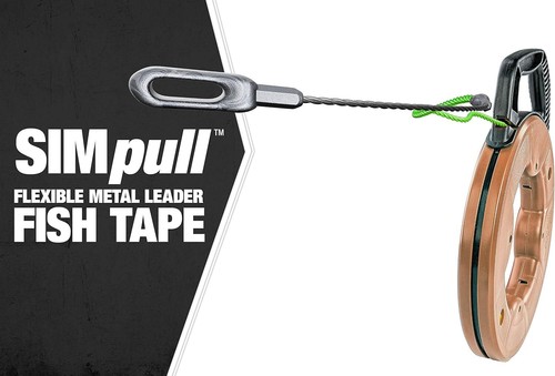 Southwire Tools + Equipment SIMPULL Fish Tape 4.5mm 125-Ft Flexible Metal Leader - Picture 3 of 4