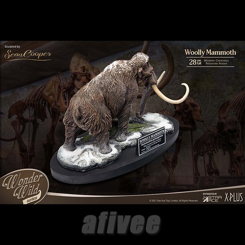 Star Ace Prehistoric Animal Woolly Mammoth 1.0 Resin Statue Model In Stock - Picture 6 of 7