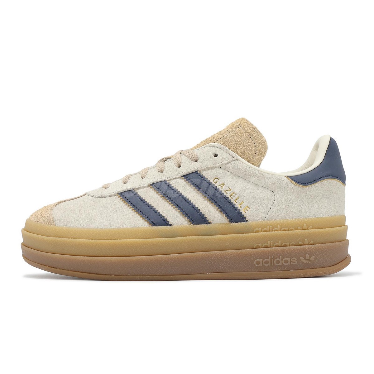 ★早期完売★adidas originals★Gazelle Bold W JQ5143★ adidas Originals Gazelle Bold W Beige Black Women Gum