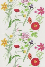 Postcard Fujiwo Ishimoto Marimekko Design: Puutarhakutsut, 1989 Unused MINT
