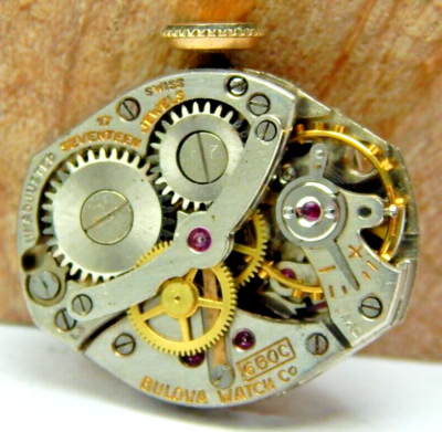 Vintage 1953 Bulova 6BOC 17 jewel ladies wrist watch  display picture 2