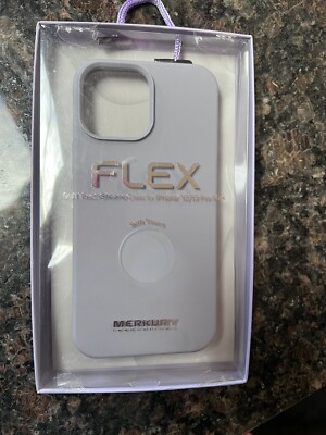 Merkury Flex Soft Touch Silicone Phone Case for iPhone 12/13 Pro Max -purple