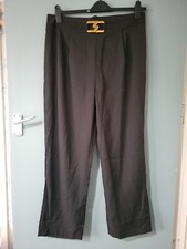SheIn Size XL Extra Large Black Tailored Trousers 624/120/v