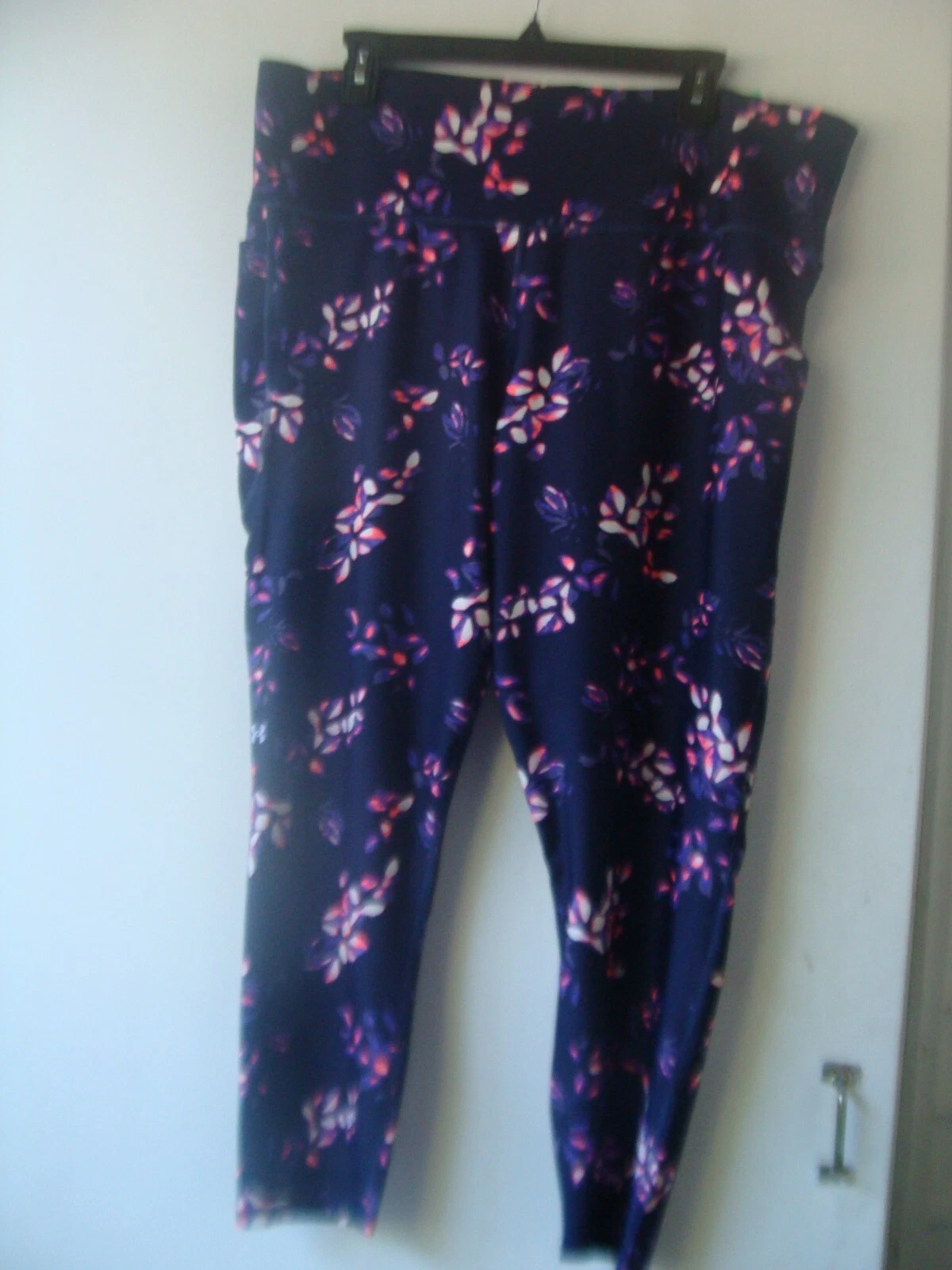 Leggings alla caviglia Under Armour donna a compressione Heat Gear vita alta nuovi con etichette taglia 2X