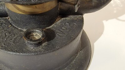 Rare Pritchard Strong PRISCO NO 2 KEROSENE Railroad Lantern Lamp