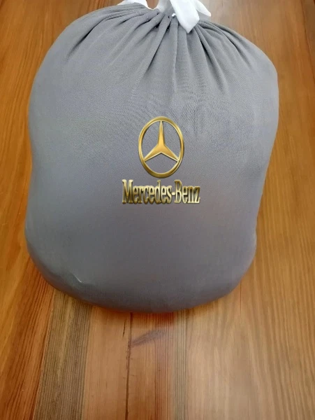 Car Cover Gray For Mercedes-Benz Class Dust Proof Windproof Combing Indoor Car Foto 3 de 4