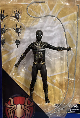 Marvel SPIDER-MAN No Way Home BLACK & GOLD SUIT Diamond