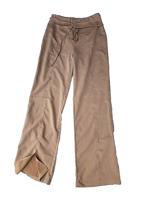 Shein Sand Brown Front Slit Tall Dress Pants Trousers Sz Large 32" Inseam -EC | eBay Shein Sand Brown Front Slit Tall Dress Pants Trousers Sz Large 32" Inseam -EC | eBay