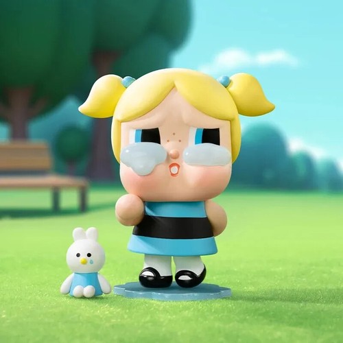 Original Popmart CryBaby x Power Puff Girls Vinyl Plush Toy Hot Trend 2024 Gift - Picture 17 of 27