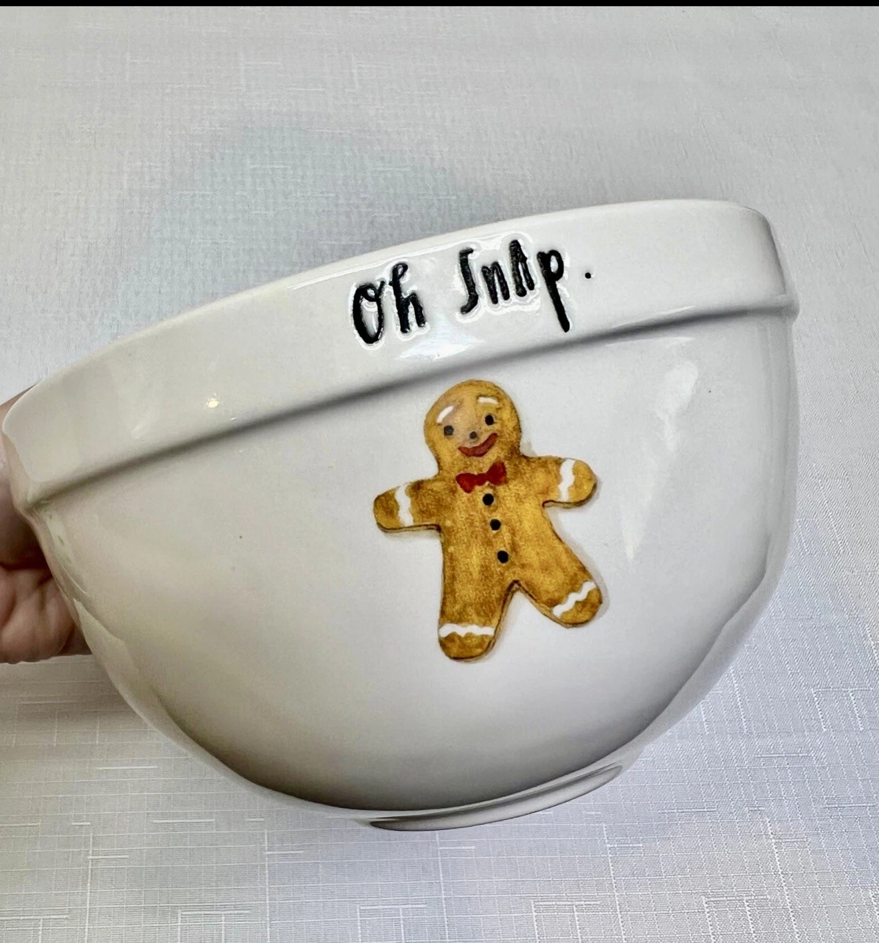 Rae Dunn Oh Snap Mixing Bowl No 236
