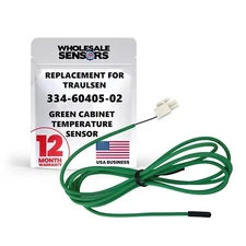 Traulsen 334-60405-02 Replacement Green Cabinet Temperature Sensor 74"