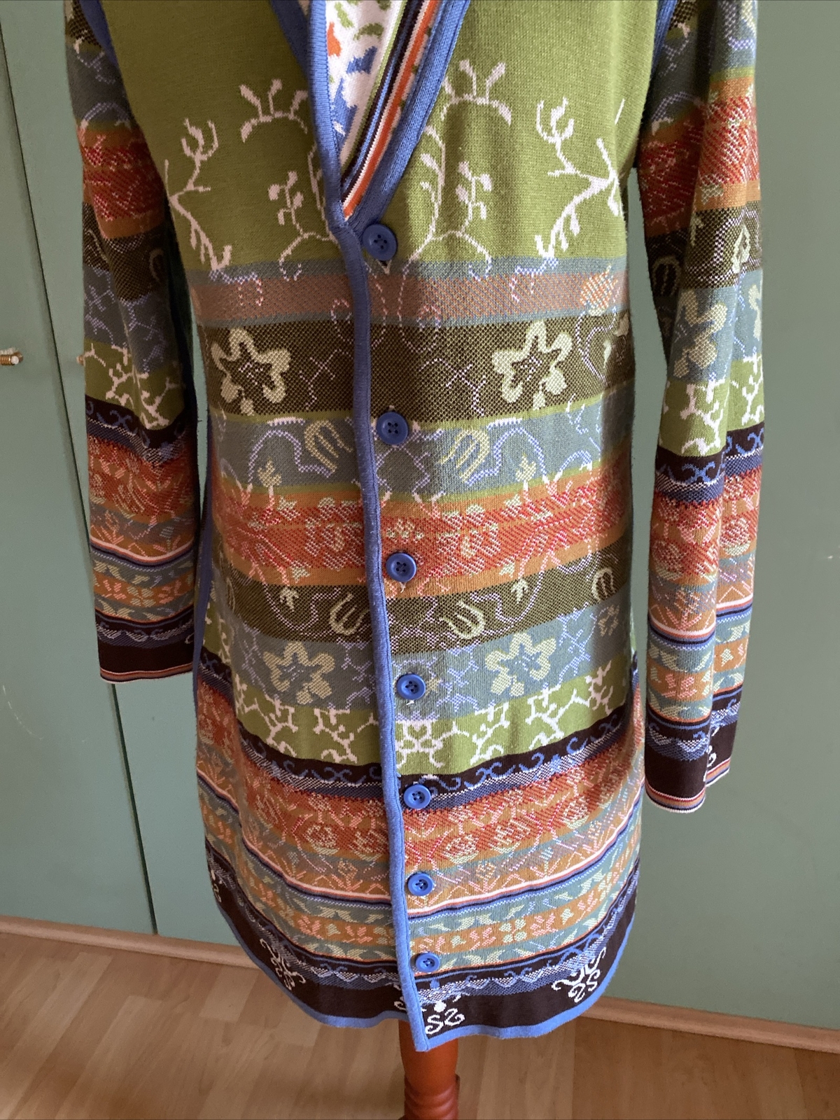 Traumschöner LUXUS Strickmantel Mantel Wendemantel ️ 38 40 42 ️ Ivko