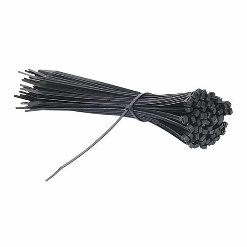 NEW 11 In. Black Cable Ties 100 Pk. FREE SHIPPING - Bild 3 von 3