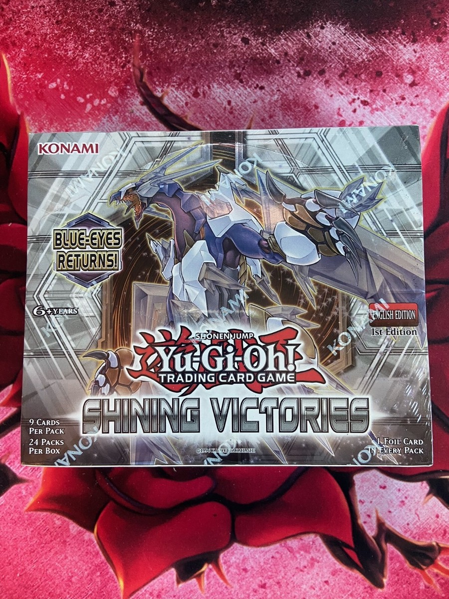 Yugioh Shining Victories Booster Box 1st Edition Sealed