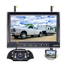 Wireless Backup Camera for Furrion RV: 7-Inch Recording Plug-Play Easy Setup ...