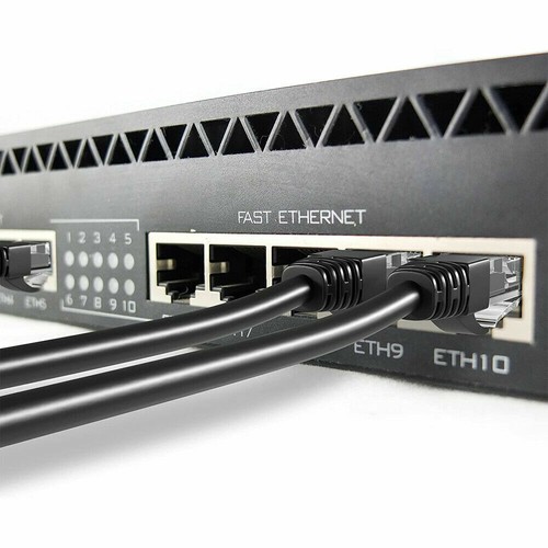 1M-20M CAT6 Ethernet Network Internet Gigabit Cable RJ45 LAN Lead Copper Lot - 第 10/10 張圖片