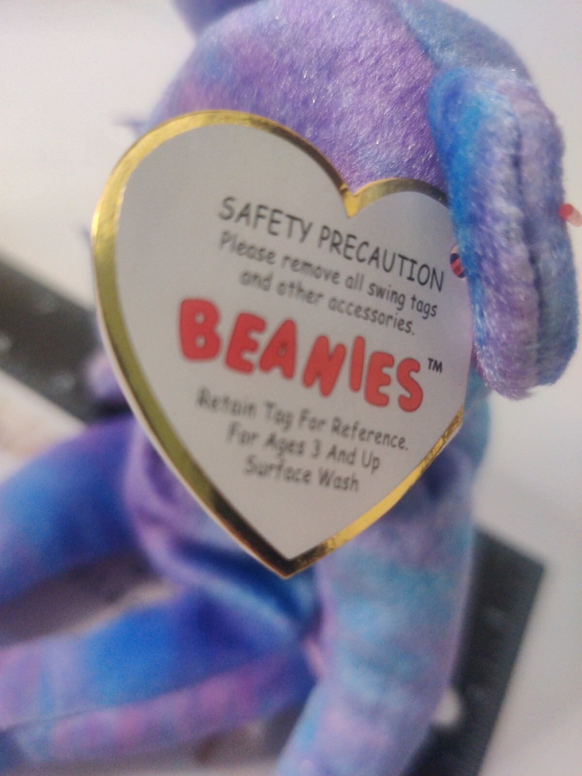 Ty Beanie Baby Clubby IV the Bear Aug 1, 2001 Retired Collectable in Case MWMT's - Picture 8 of 12