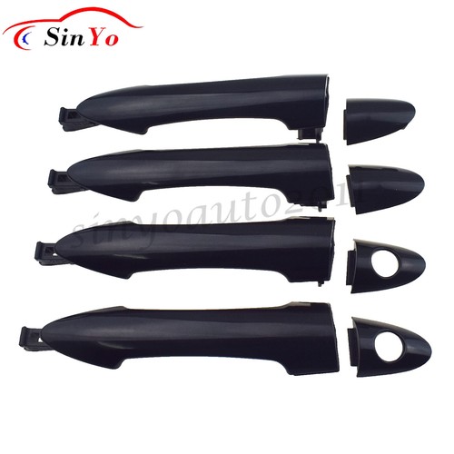 Manija de puerta exterior negra delantera trasera derecha derecha para Kia Picanto 2011 2012-2016 - Imagen 5 de 44