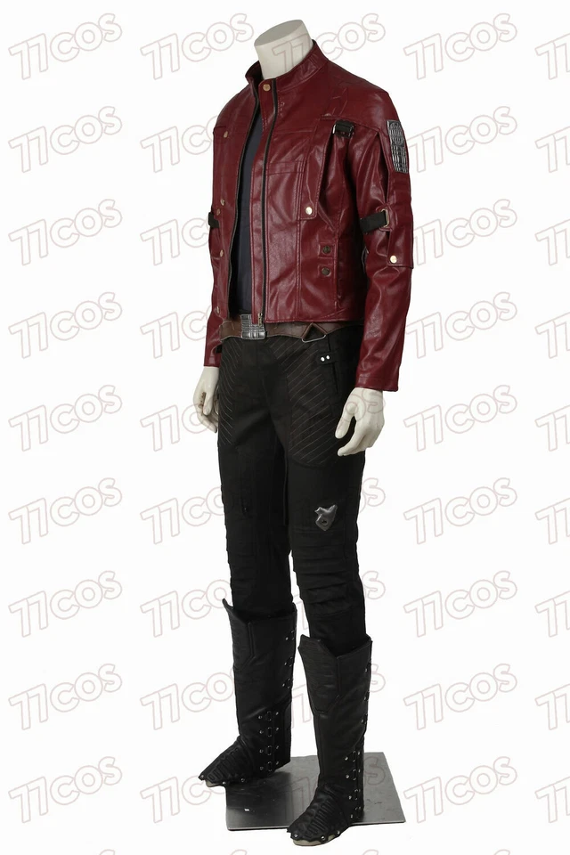 Guardians of The Galaxy Peter Quill Star-Lord Cosplay Costume Full - Image 2 of 4