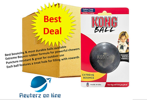 extreme kong ball dog toy