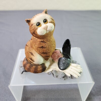 Comic & Curious Cats figurine - Shall we Dance - Linda jane smith - 2002