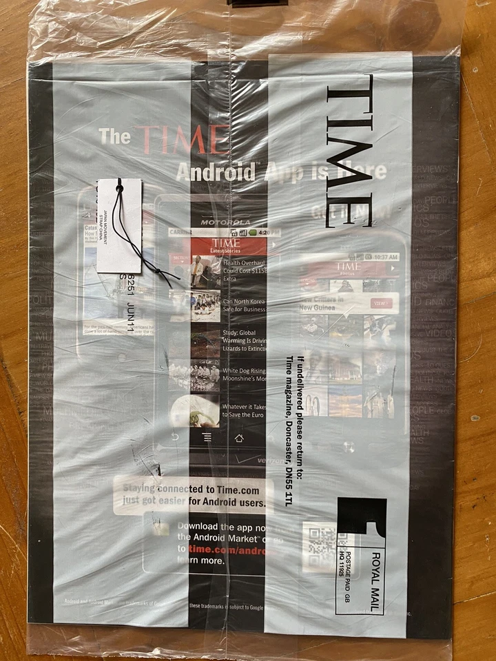 TIME MAGAZINE 2011 Osama Bin Laden Red X ISSUE Special Report NEW SEALED No Lab - Image 3 of 3