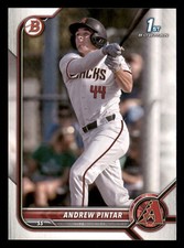 2022 Bowman Draft Andrew Pintar #BD-138 FBC Arizona Diamondbacks