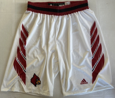 #ad adidas Louisville Cardinals Official Issued Basketball Shorts NWT SZ. Lrg $79.00