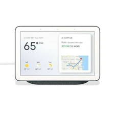 Nest Hub 7″ Smart Display with Google Assistant – Chalk - New
