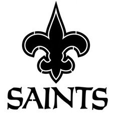 New Orleans Saints Stencil