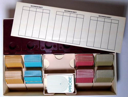 Juego de palabras Parker Brothers PROBE 1964 vintage - 100 % completo - Imagen 2 de 2