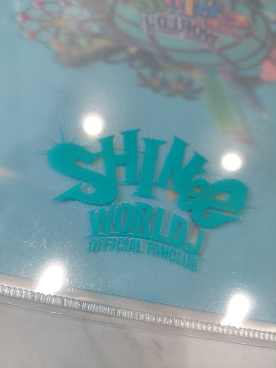 SHINee World J Official Japanese Fanclub FC Plastic Folder Rare