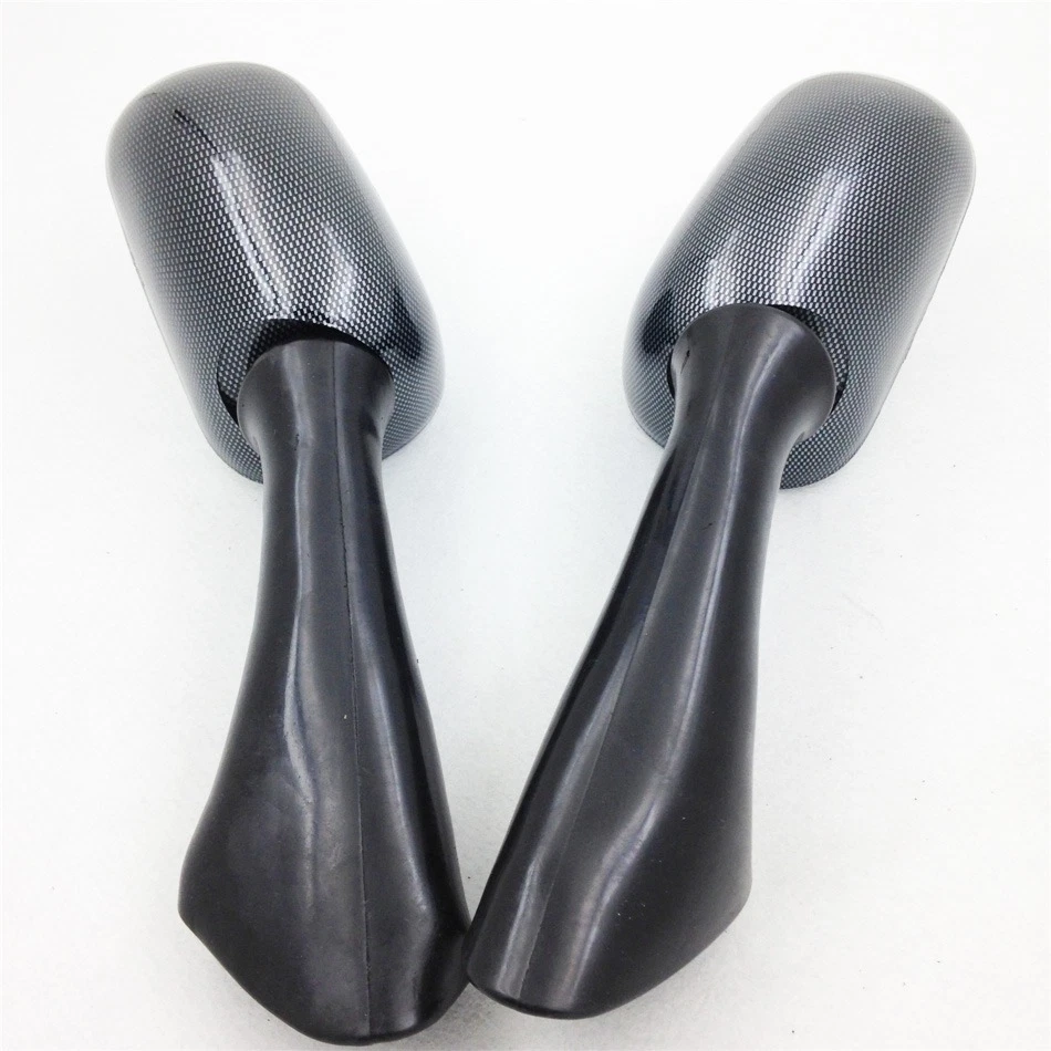 Espelhos de corrida de carbono para Honda CBR 600 F2/F3 CBR900RR VFR750F - Imagem 3 de 4