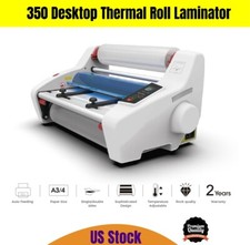 350 Desktop Thermal Roll Laminator for A3/A4 UV Dtf Film 150cm/min