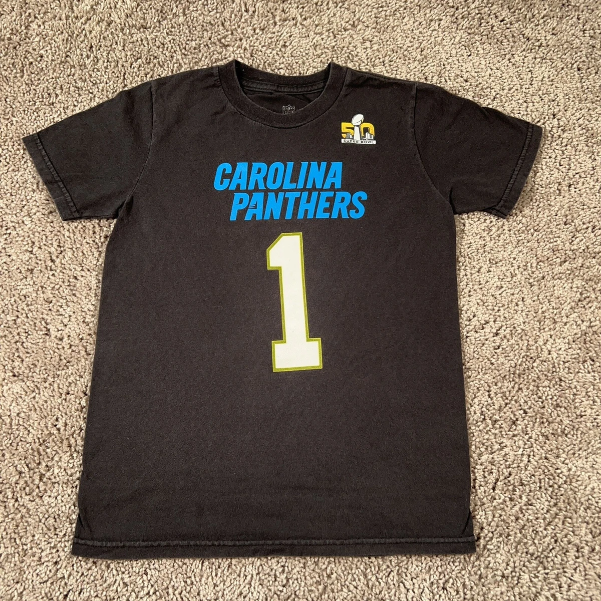 Cam newton black on sale super bowl jersey