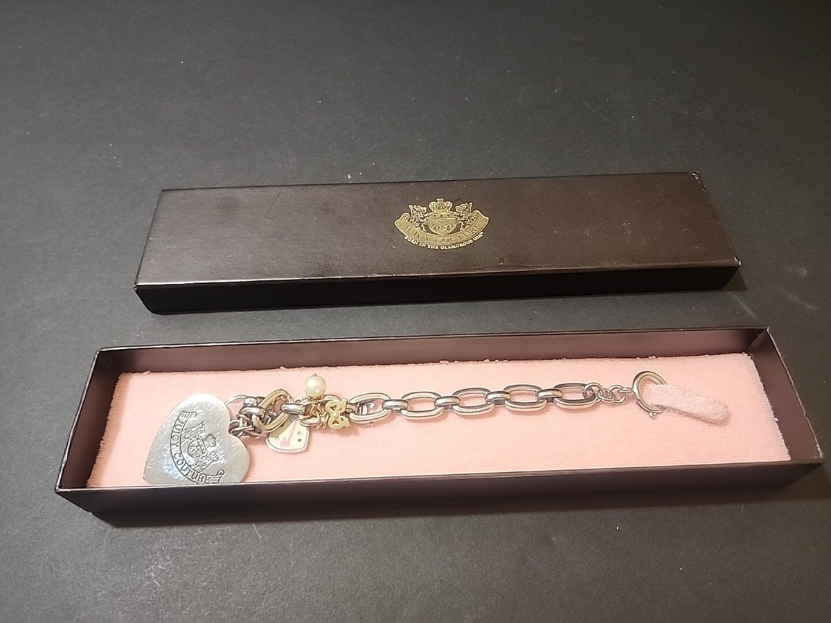 Juicy Couture Charm Bracelet Rare 2000's 98686241152| eBay