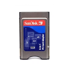 Sandisk 6 in 1 PCMCIA PC Card Adapter - Grade A (SDAD-67-A10)