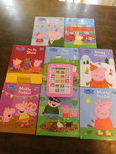 Peppa Pig Me Reader With 8 Hardcover Books, Electronic Story Reader, Set