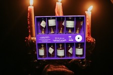 Goth witch Halloween 10 LED Potion Bottle Lights scary
