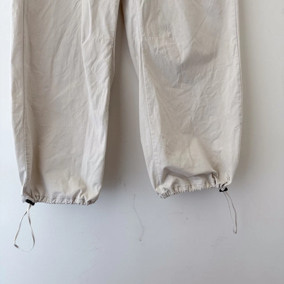 Banana Republic Authentic Chino Drawstring Hem Cargo Pants Beige Size 14 - Image 4 of 4