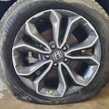 Wheel 18x7-12 Alloy Machined Face Factory Installed Fits 20-22 Cr-v 1186338