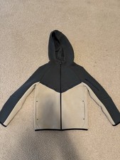 Nike Tech Fleece Full-Zip Kids L Black Beige